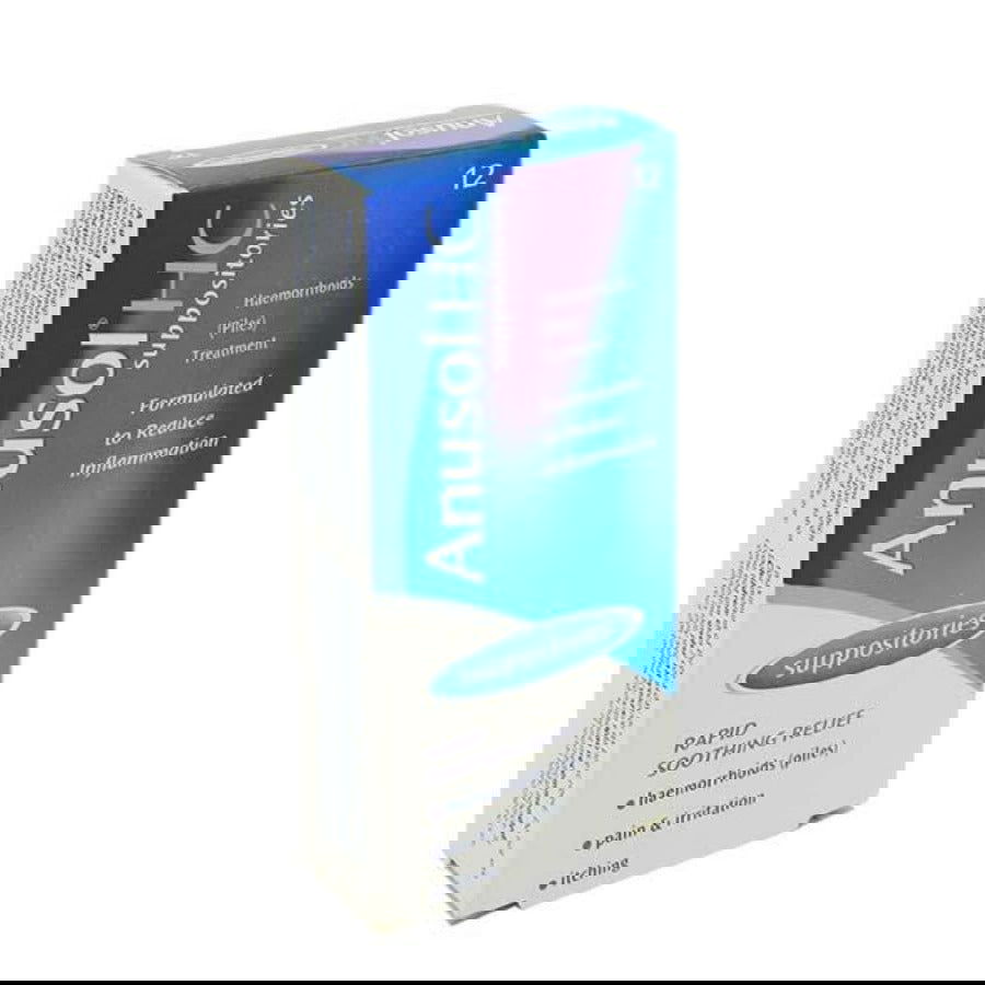 Anusol HC Suppositories 12 Pack