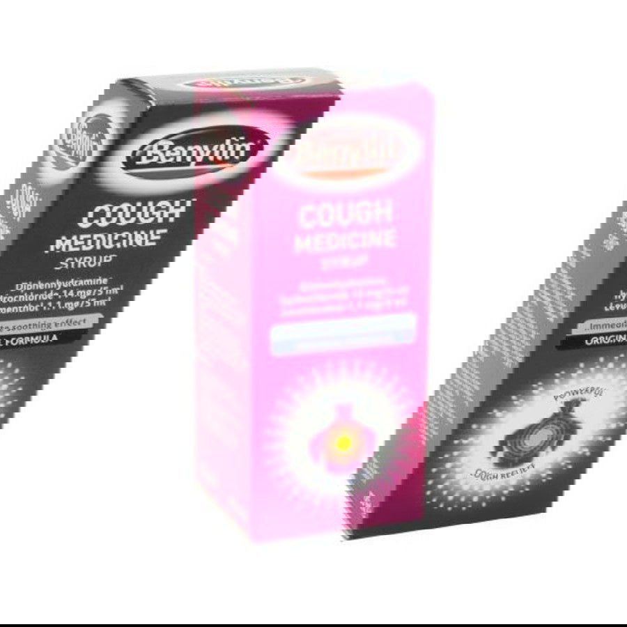 Benylin Cough Medicine Syrup 125ml