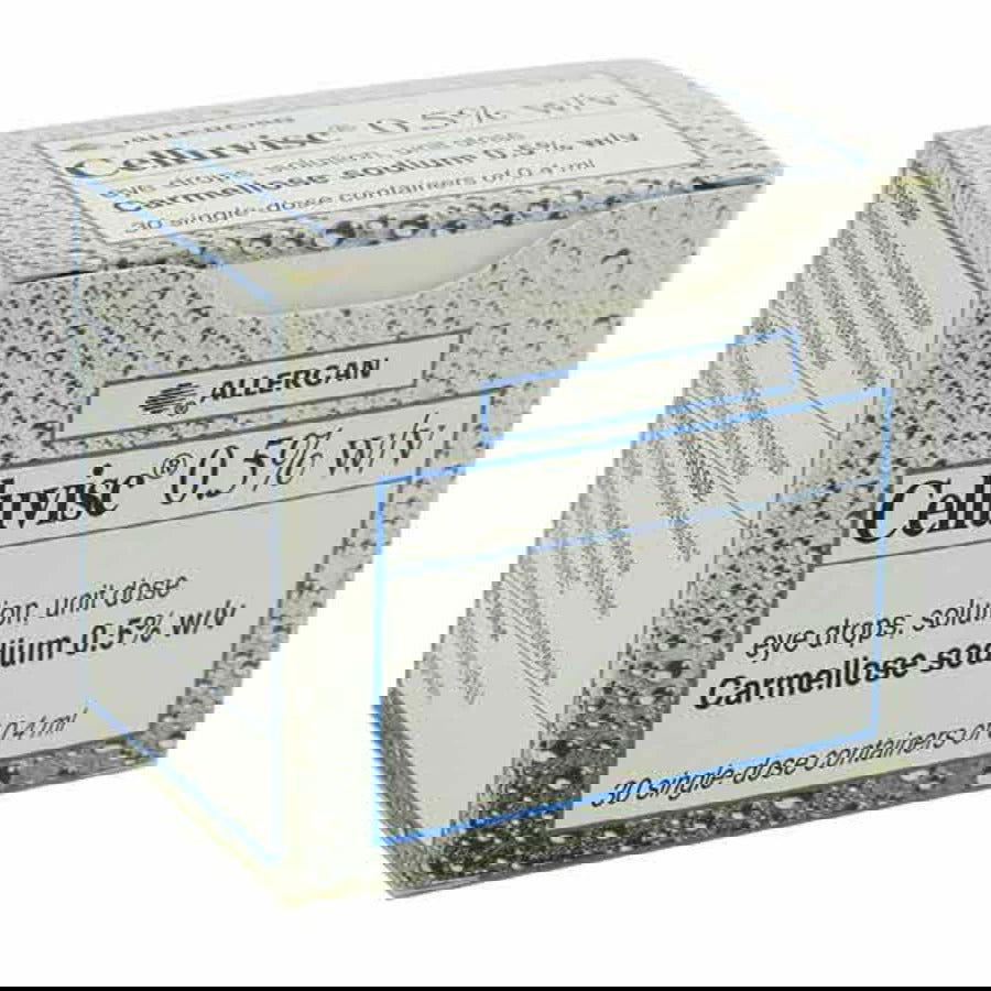 Celluvisc 0.5% Carmellose Eye Drops 30 Single Unit Doses