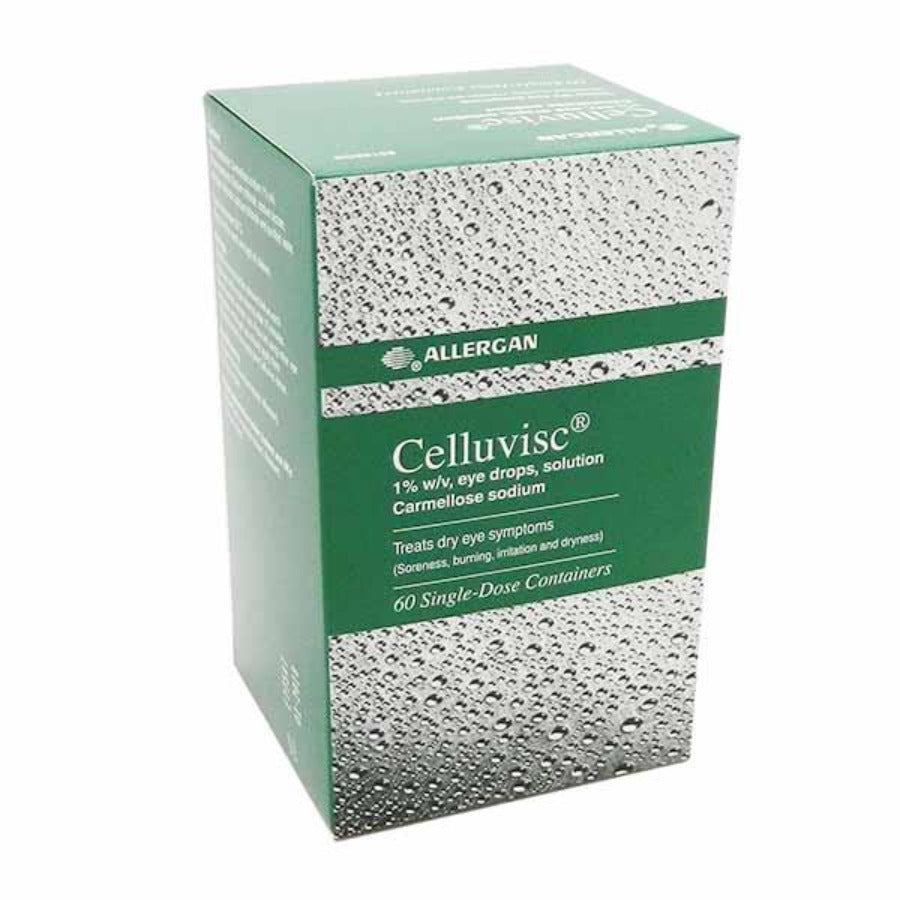 Celluvisc 1% Carmellose Eye Drops 60 Single Unit Doses