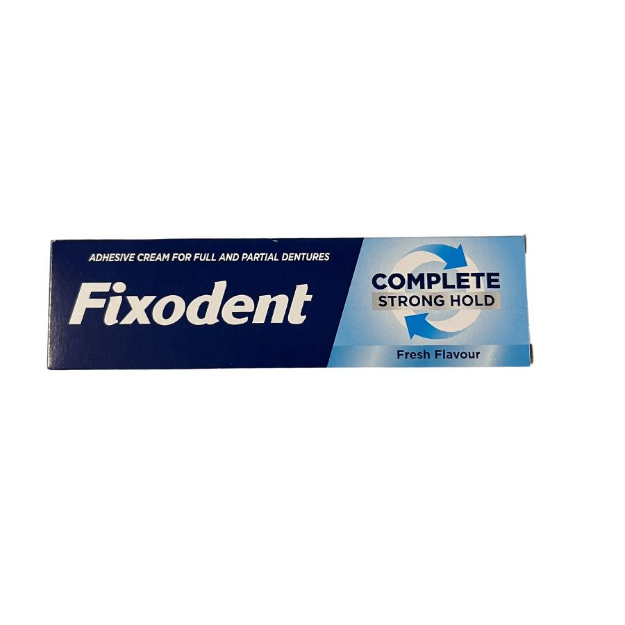 Fixodent Complete Strong Hold Adhesive Denture Cream