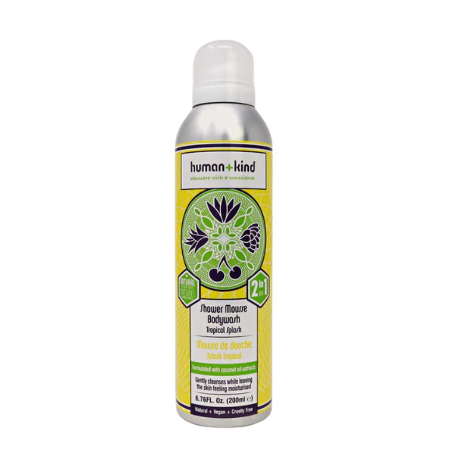 Human + Kind Shower Mousse Bodywash Tropical Splash