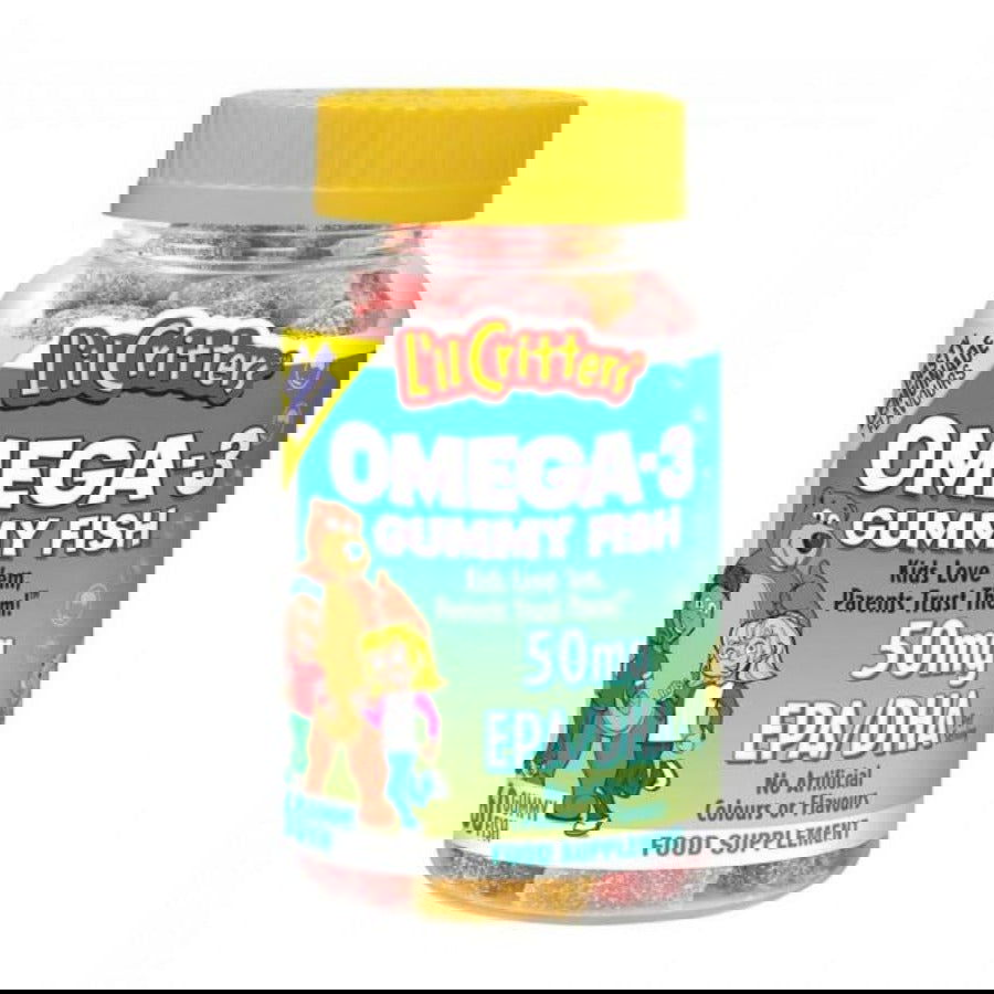 Lil Critters Omega 3 Gummy Fish 60 Pack