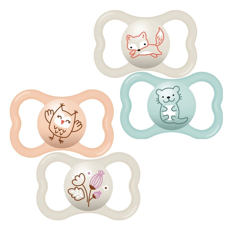 MAM Air Silicone Soothers - 12+ Months