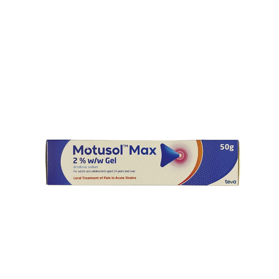 Motusol Diclofenac Sodium Teva 2% w/w Gel 50G