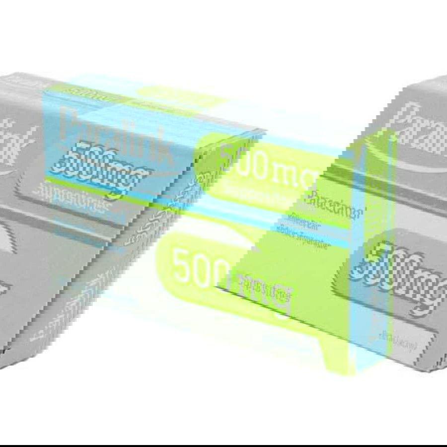 Paralink Suppositories 500mg 10 Pack