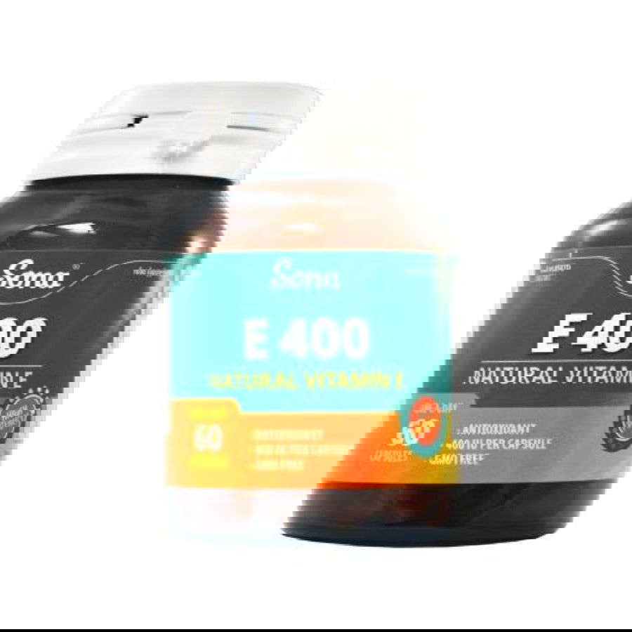 Sona E400 Natural Vitamin E 60s