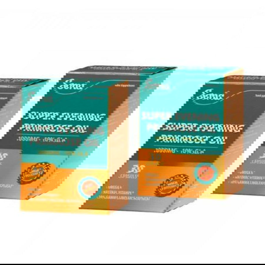 Sona Super Evening Primrose Oil Caps 1000mg 30+30 value pack