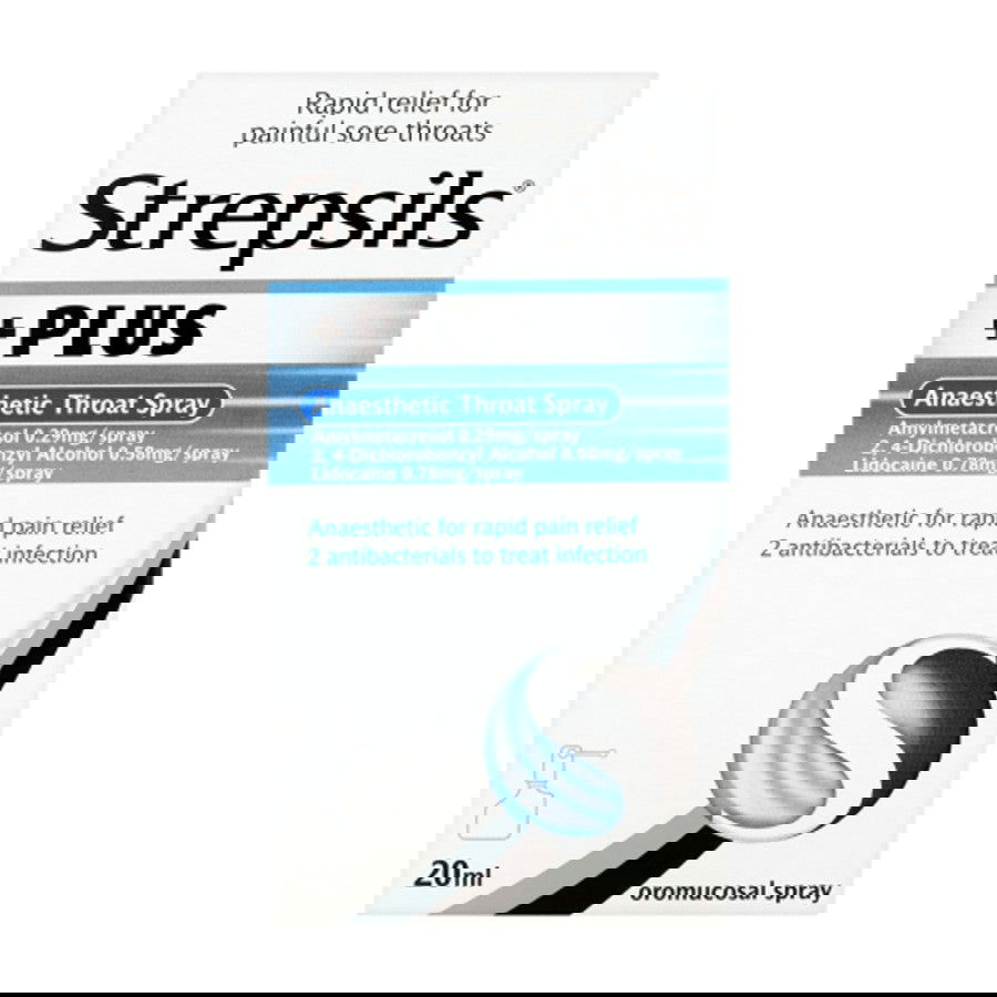 Strepsils Plus Throat Spray 20ml
