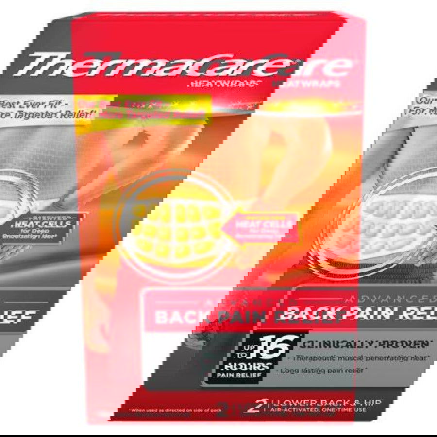 ThermaCare Heat Wrap Pain Relief -Lower Back & Hip