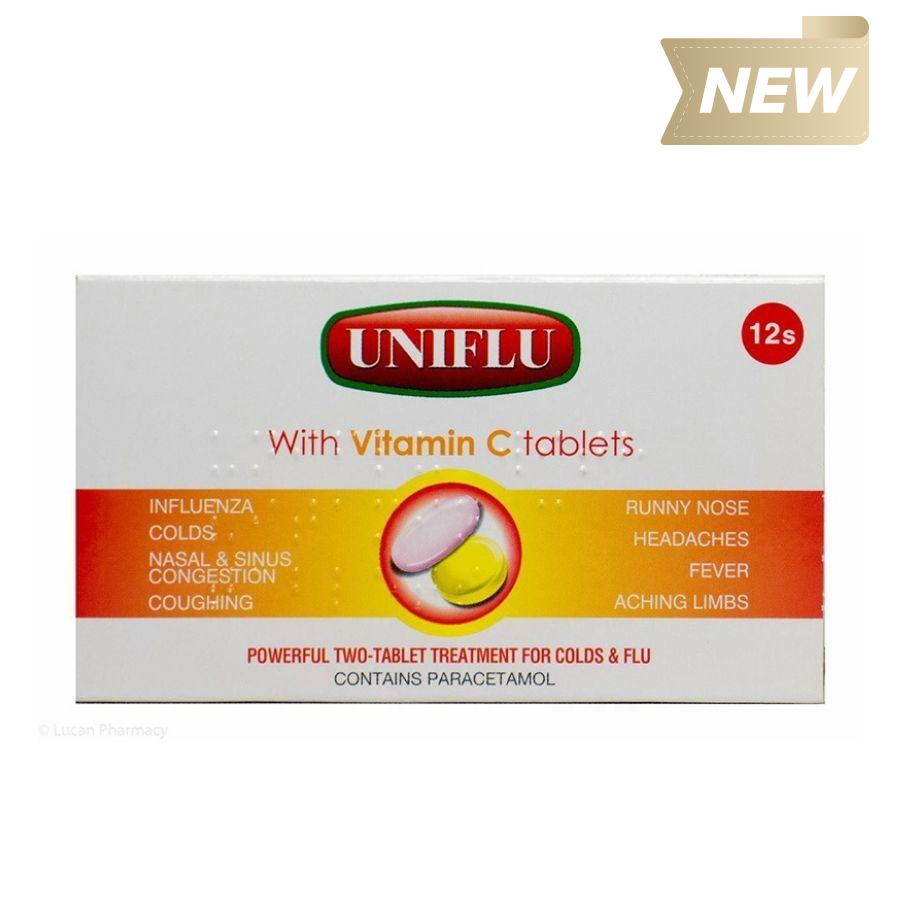 Uniflu With Vitamin C Tablets
