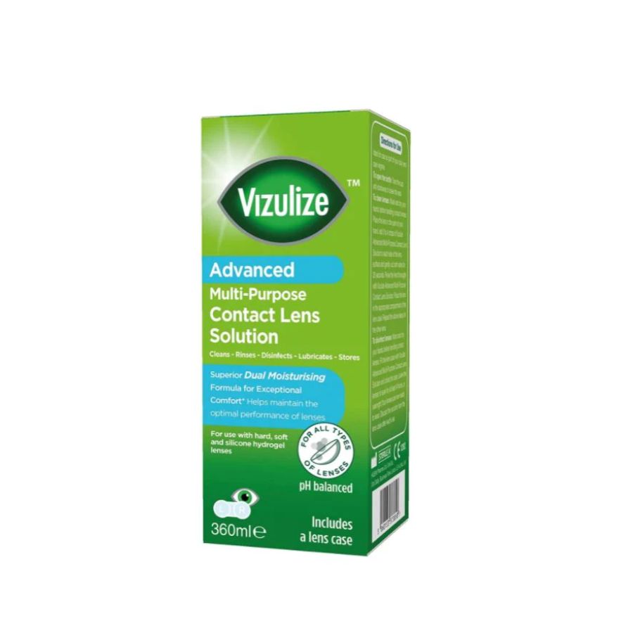 Vizulize Advanced Multi-Purpose Contact Lens Solution 360ml