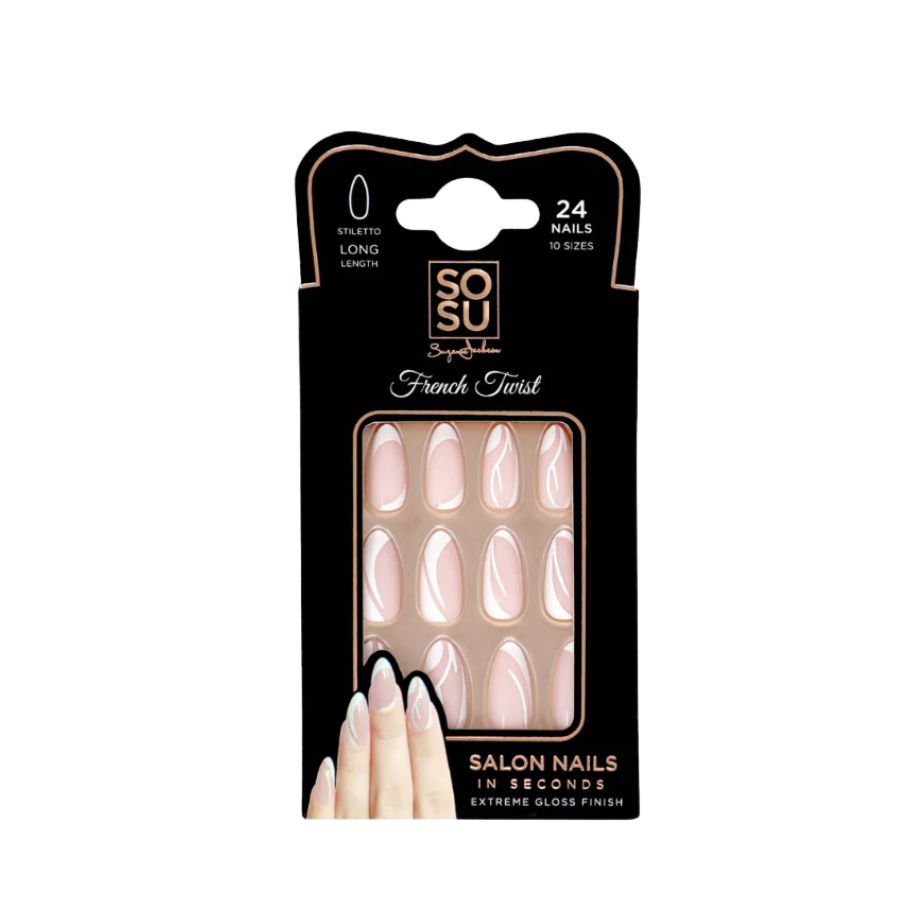 SOSU French Twist Salon Nails 