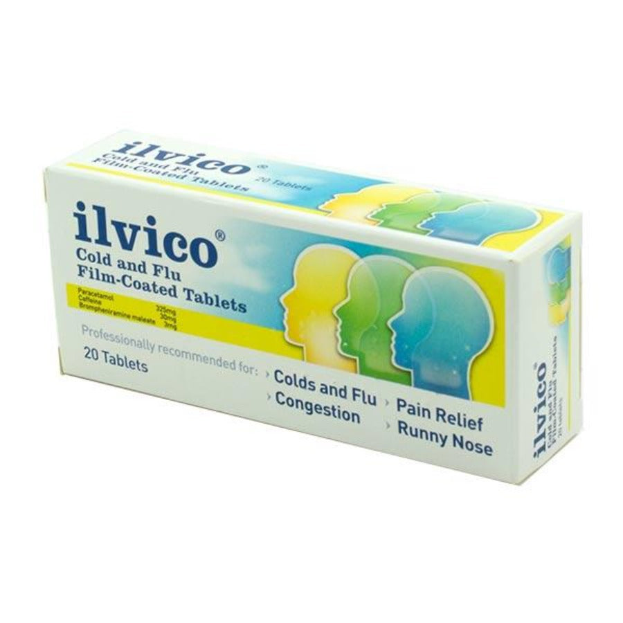 Ilvico Cold Flu Tablets Pack