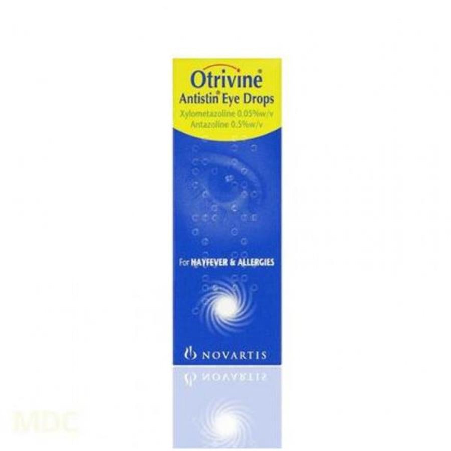 Otrivine Antistin Eye Drops Hayfever Allergies