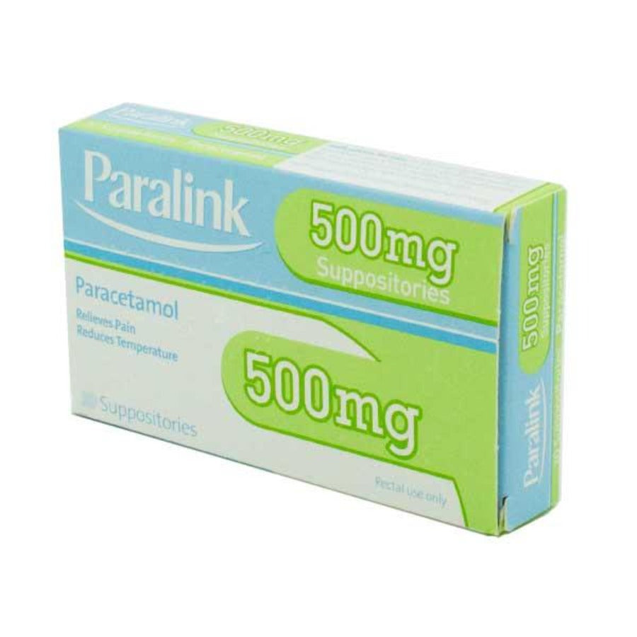Paralink Suppositories 500mg Pack