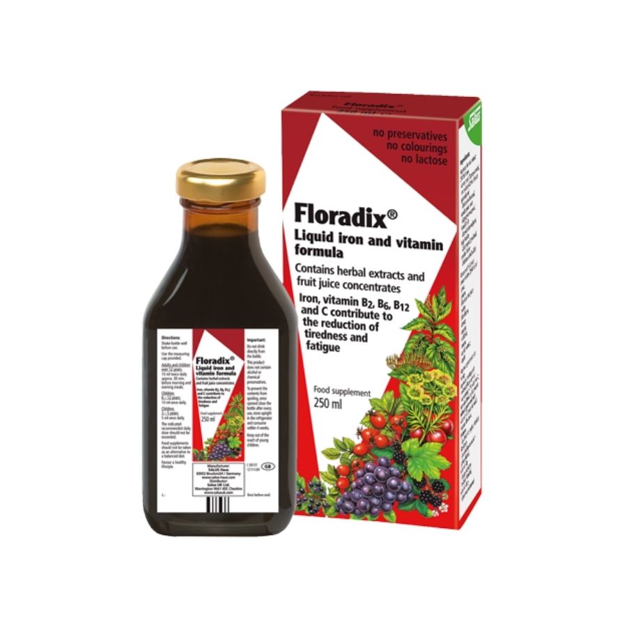 Floradix Liquid Botanical Iron Supplement 250ml