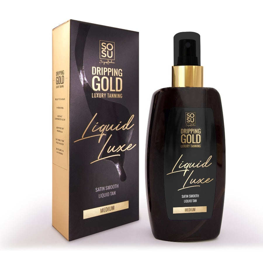 SoSu Dripping Gold Liquid Luxe Tan
