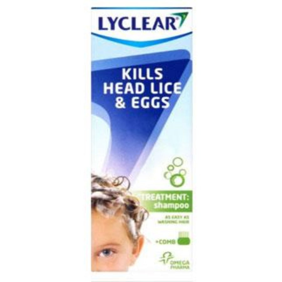 Lyclear Treatment Shampoo Headlice Comb 200ml