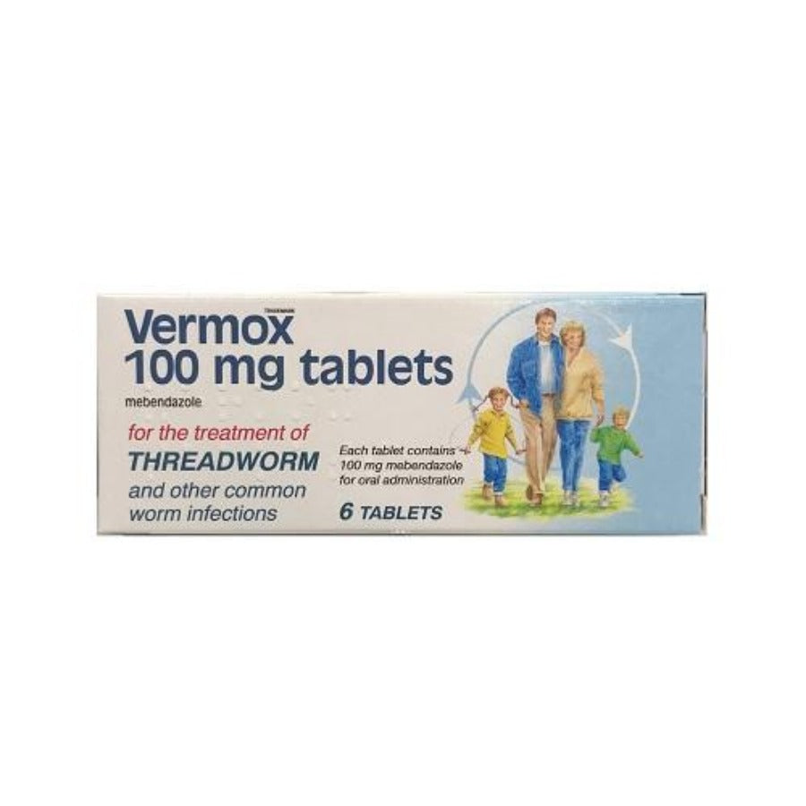Vermox 100mg Tablets Pack Discreet Shipping
