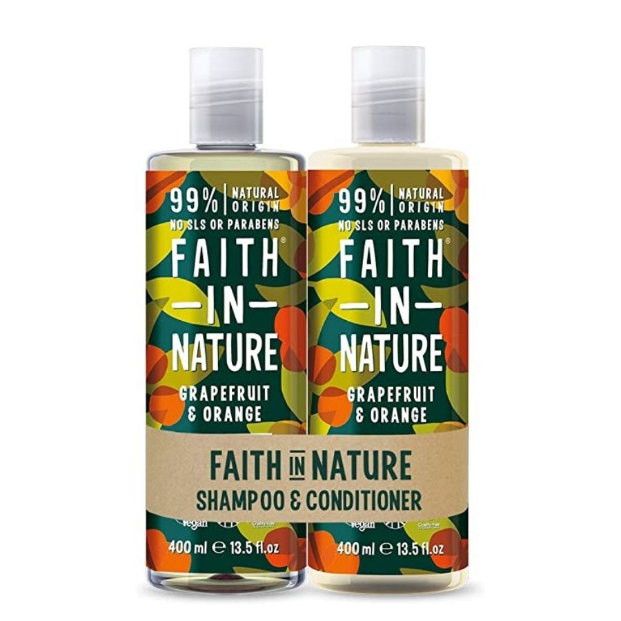 Faith Nature Grapefruit Orange Shampoo Conditioner