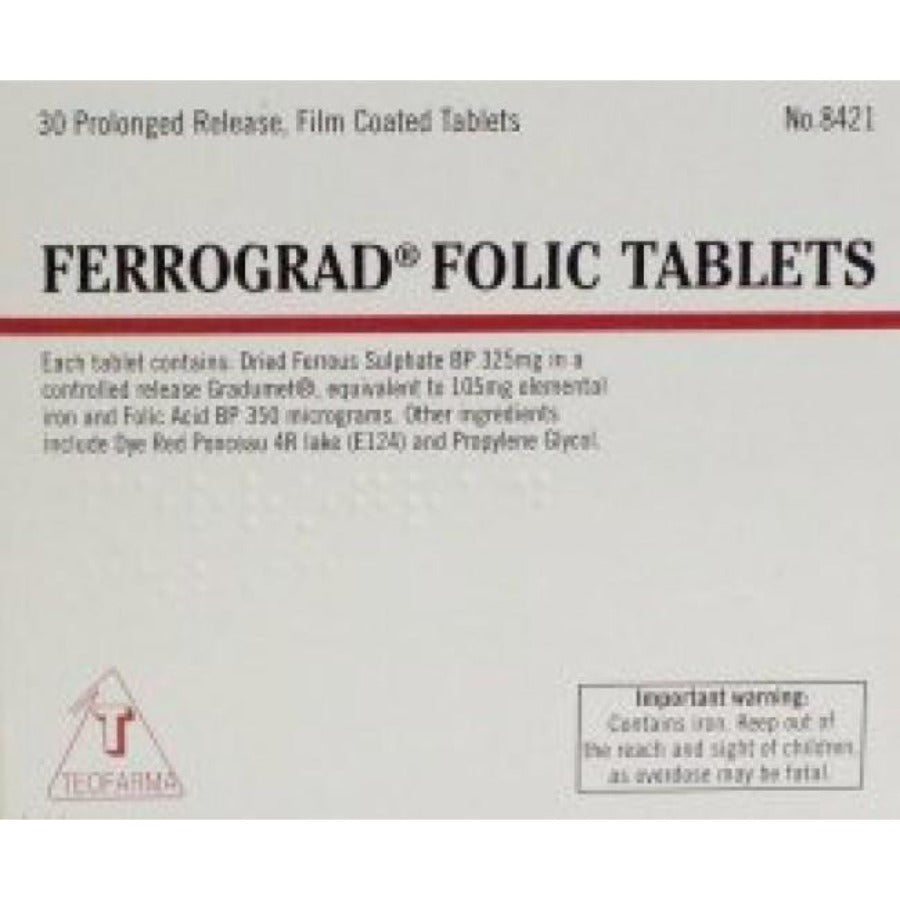 Ferrograd Folic Tablets Pack