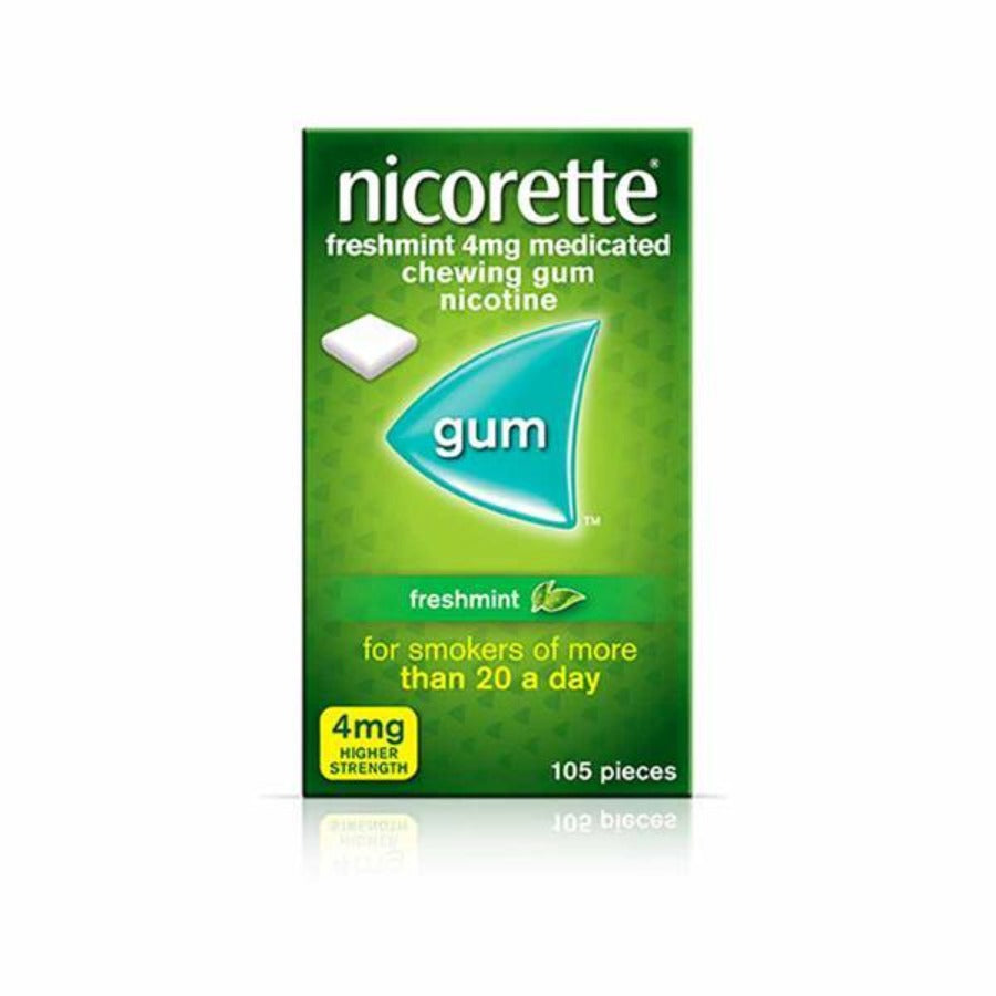 Nicorette 4mg Freshmint Gum 105 Pieces