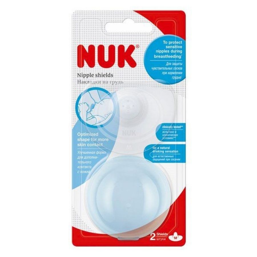 NUK Silicone Nipple Shields Pack