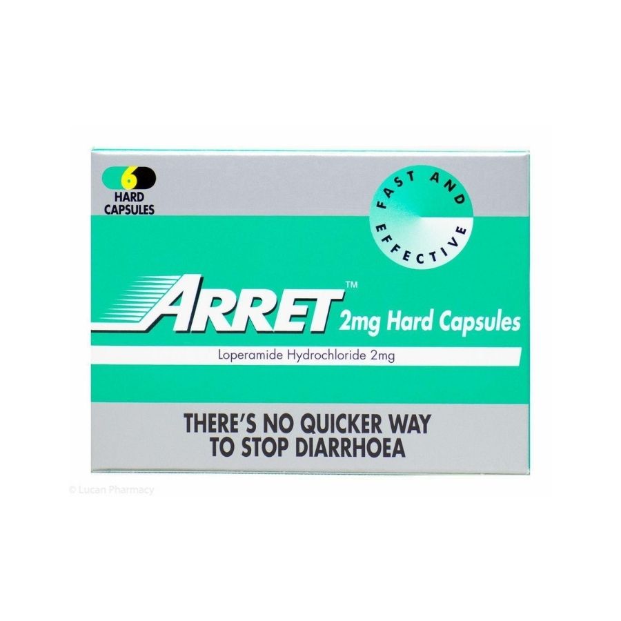Arret Loperamide 2mg Capsules 