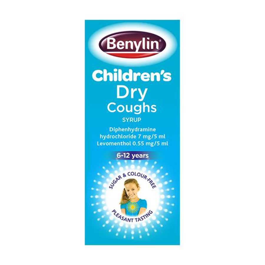 Benylin Children's Dry Coughs 6-12 Years 125ml 