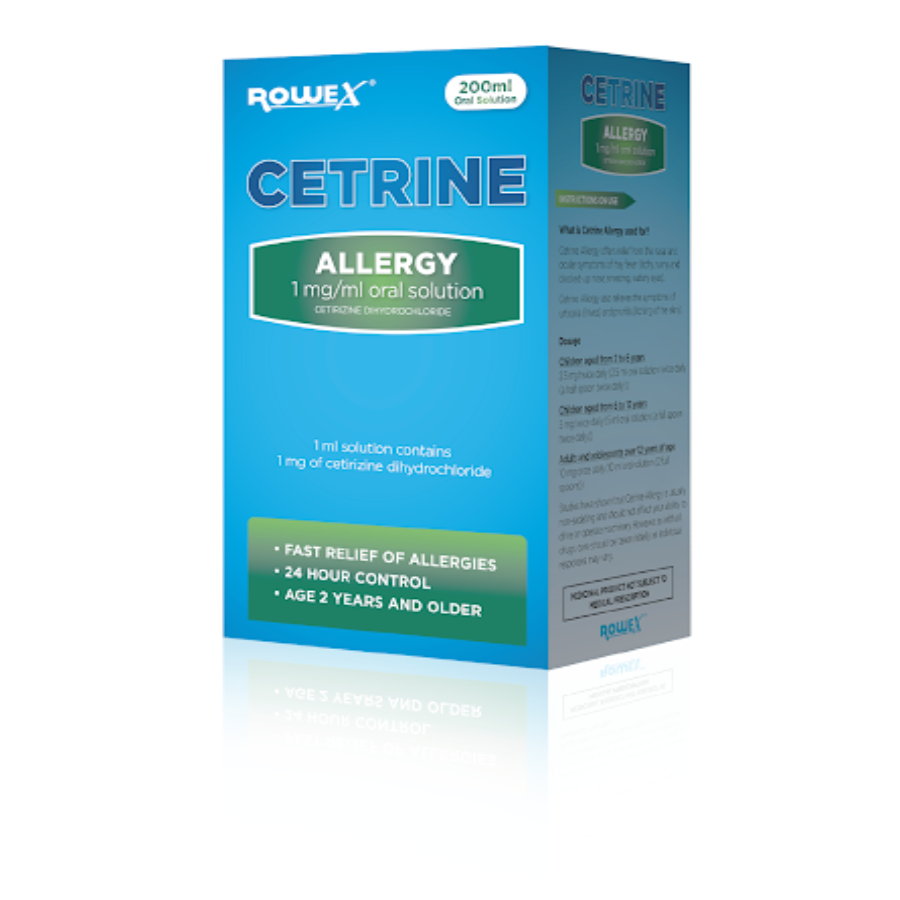 Cetrine Allergy Oral Solution 200ml 