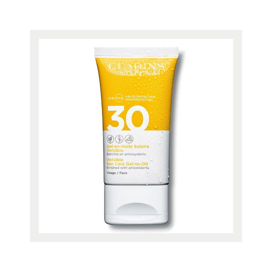 Clarins Invisible Gel-in-Oil Sun Care UVA/UVB 30 