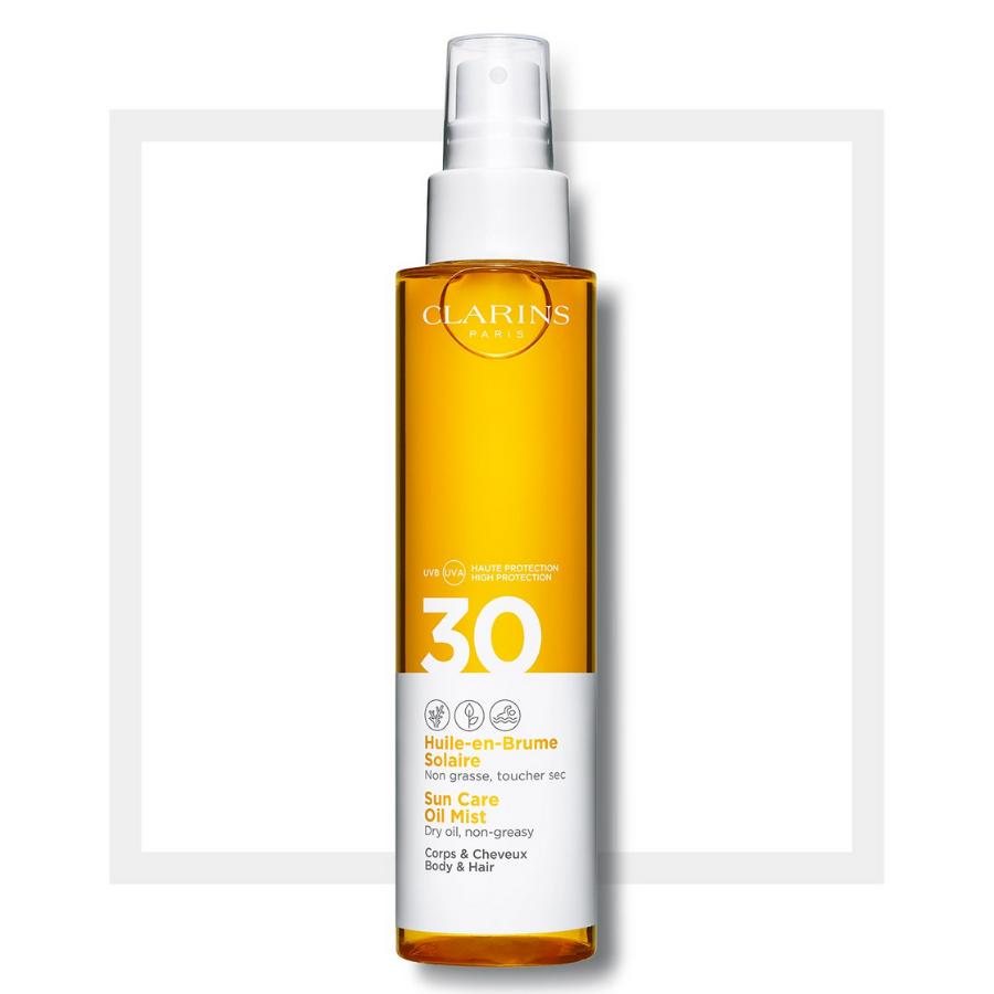 Clarins Sun Care Body Oil Mist UVA/UVB 30 