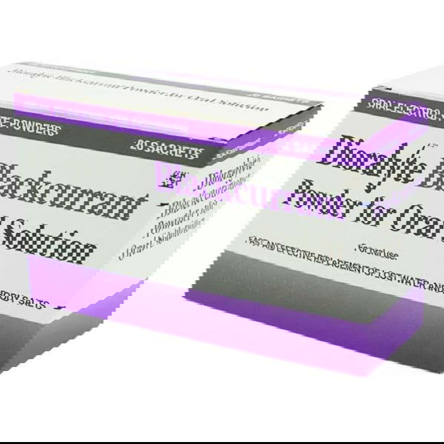 Dioralyte Blackcurrant 20 Pack 