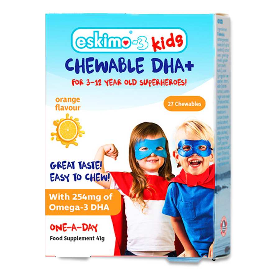 Eskimo-3 Kids Chewable DHA+ 
