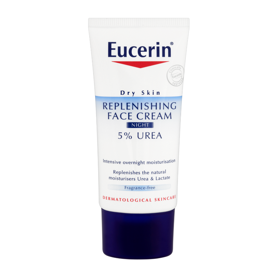 Eucerin Dry Skin Replenishing Night Cream 50ml 