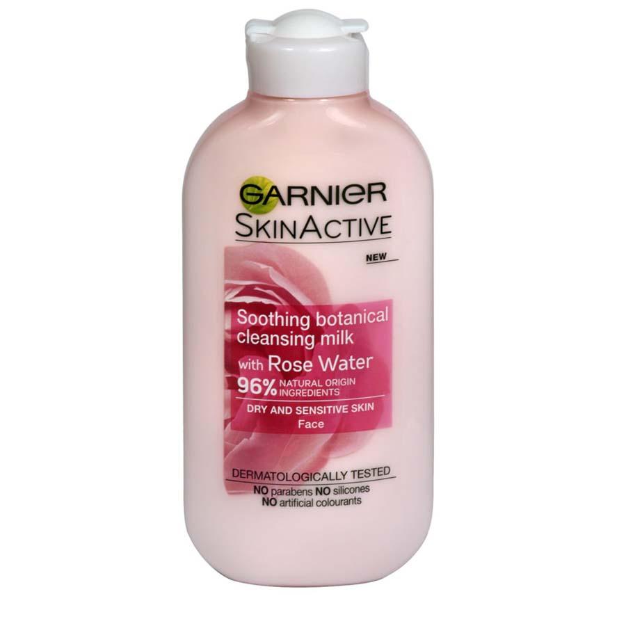 Garnier Nourishing Botanical Cleansing Milk Rose Water  200ml | Garnier Online Ireland 