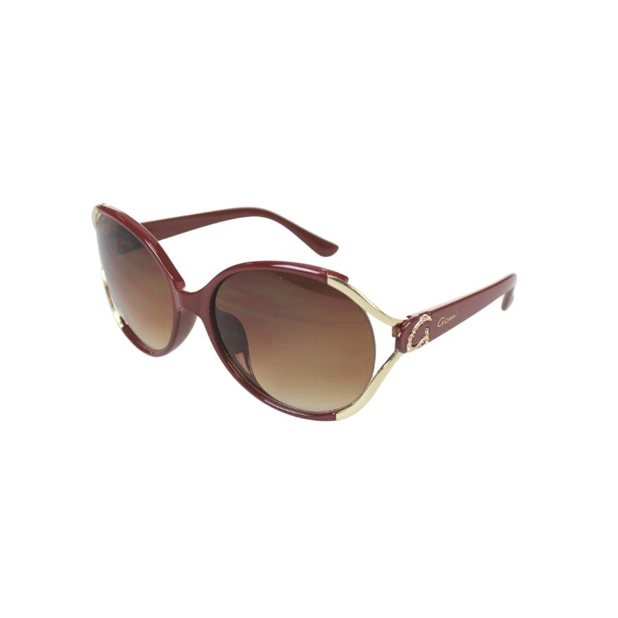 Gionni Burgandy Sunglasses 