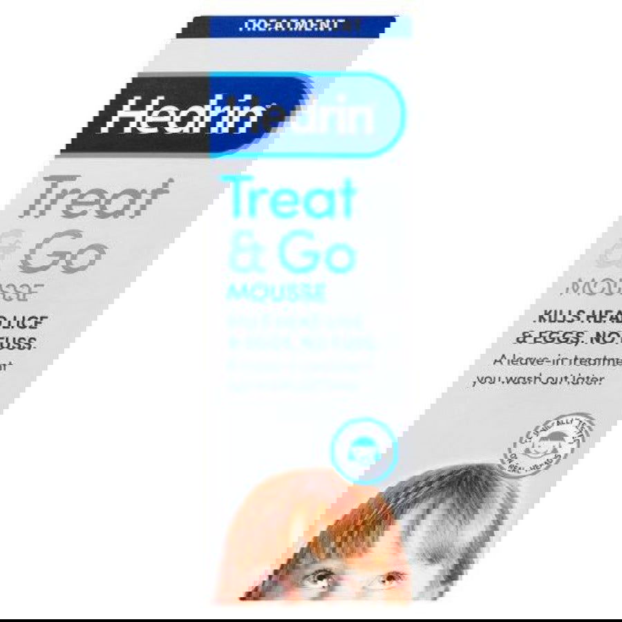 Hedrin Treat & Go Fuss Free Head Lice Spray 60ml 