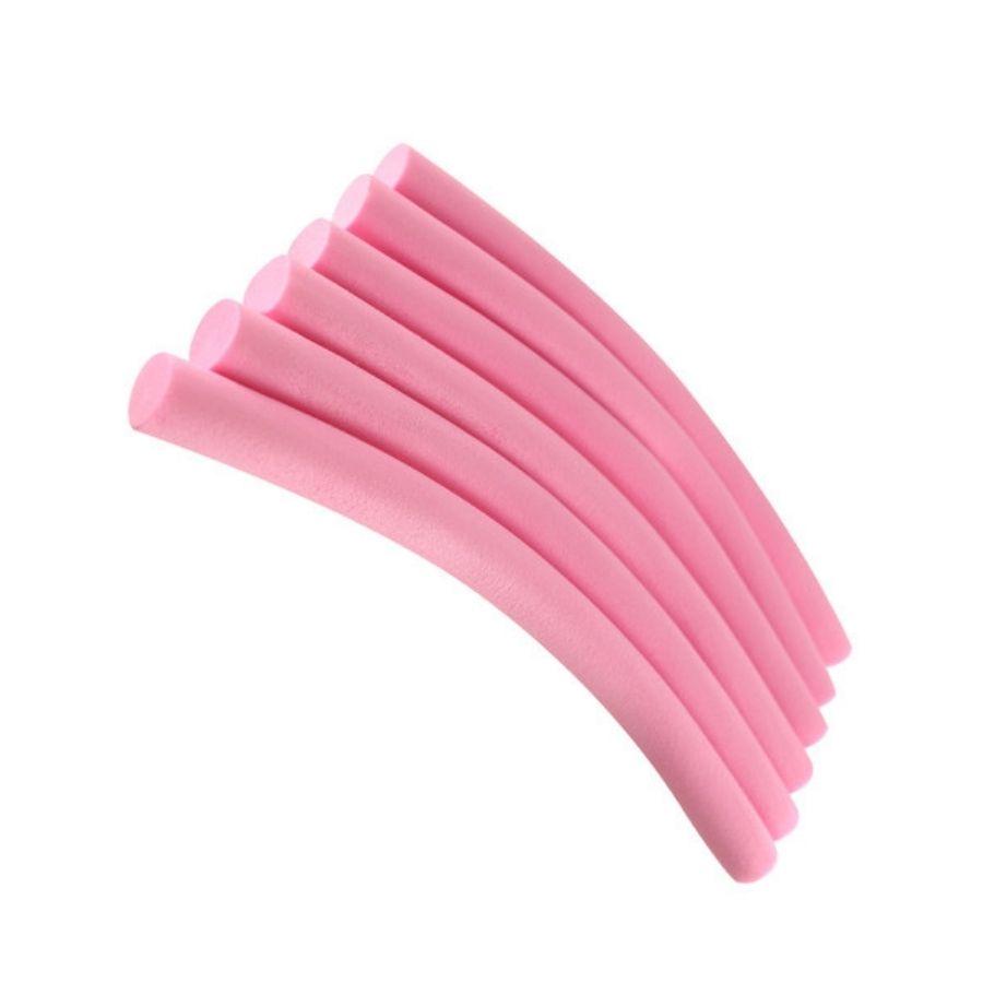 Infinity Pink Bendy Hair Rollers - 12 pack 