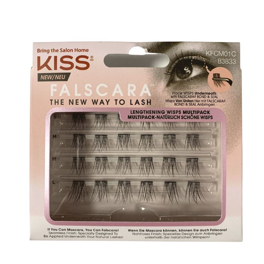 Kiss Falscara Lengthening Wisps Multipack Lashes 