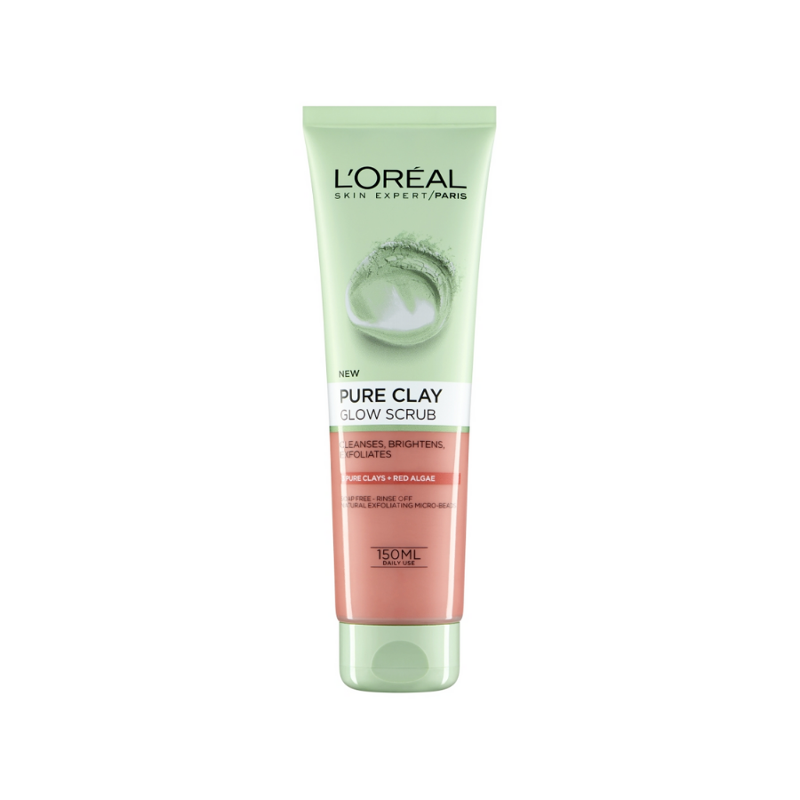 L'Oreal Paris Pure Clay Glow Scrub 150ml 