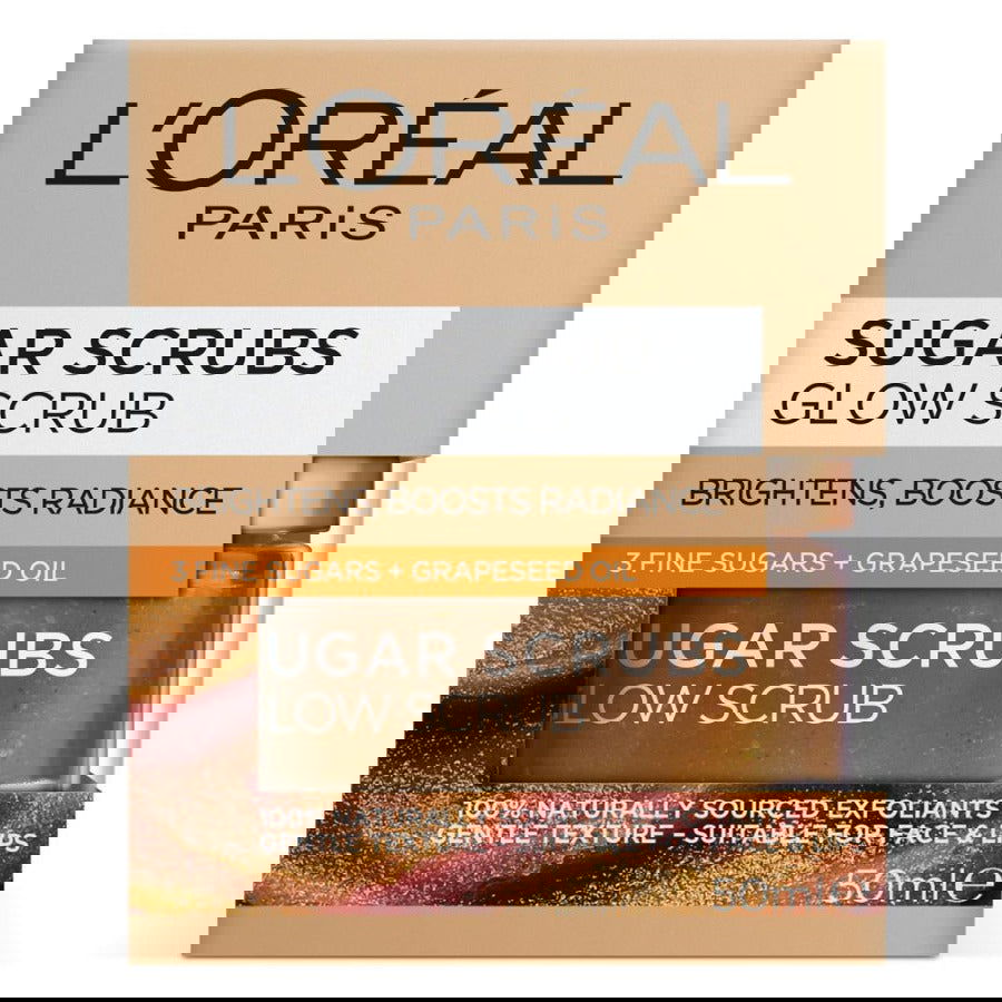 L'Oreal Smooth Sugar Glow Scrub 50ml 