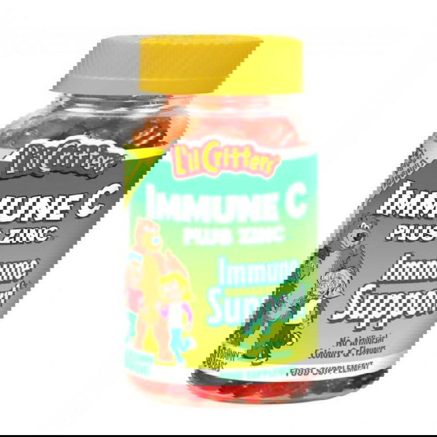 Lil Critters Immune C + Zinc Gummy Vitamins 60 Pack 