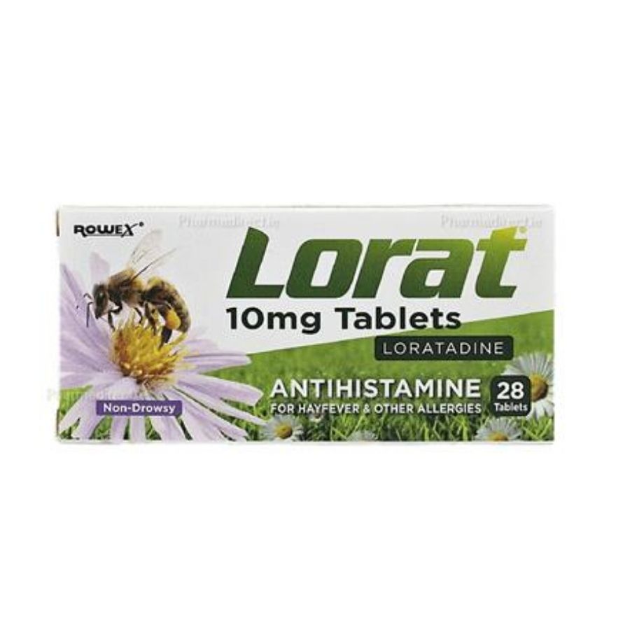 Lorat 10mg Loratidine Tablets - 28 Pack 