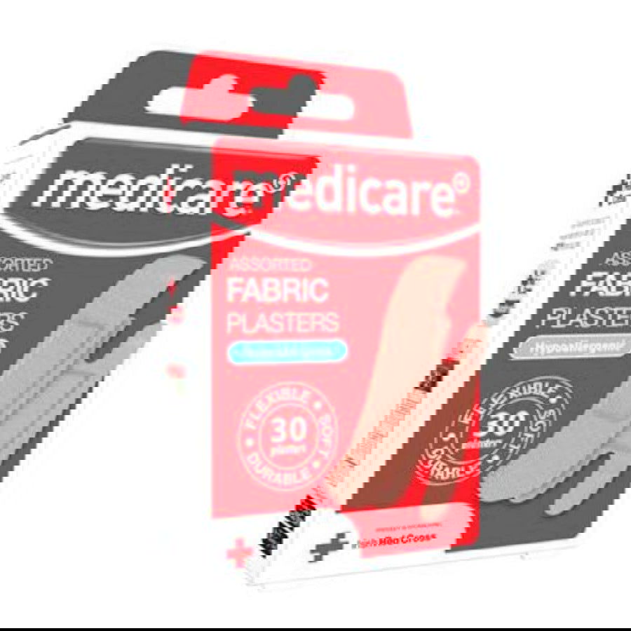 Medicare Fabric Plasters - 30 Pack 