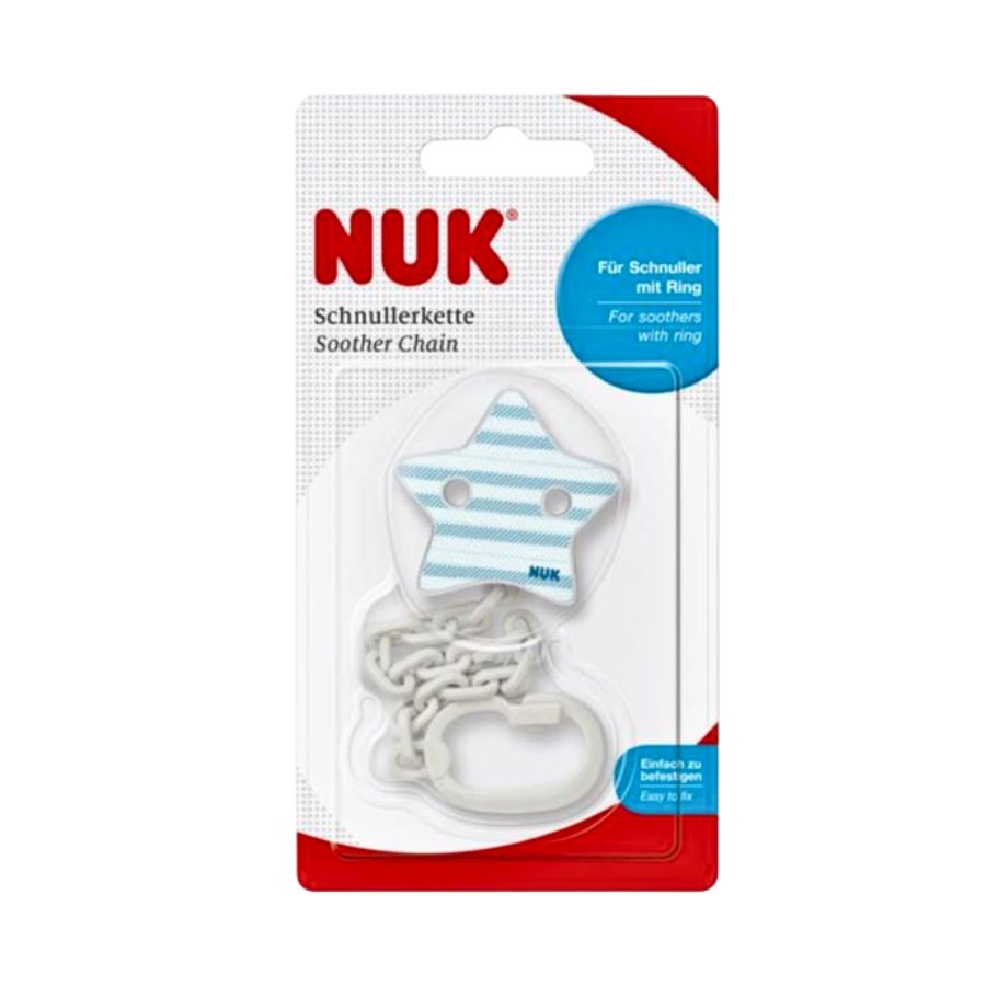 NUK Soother Chain For Soothers With Ring 
