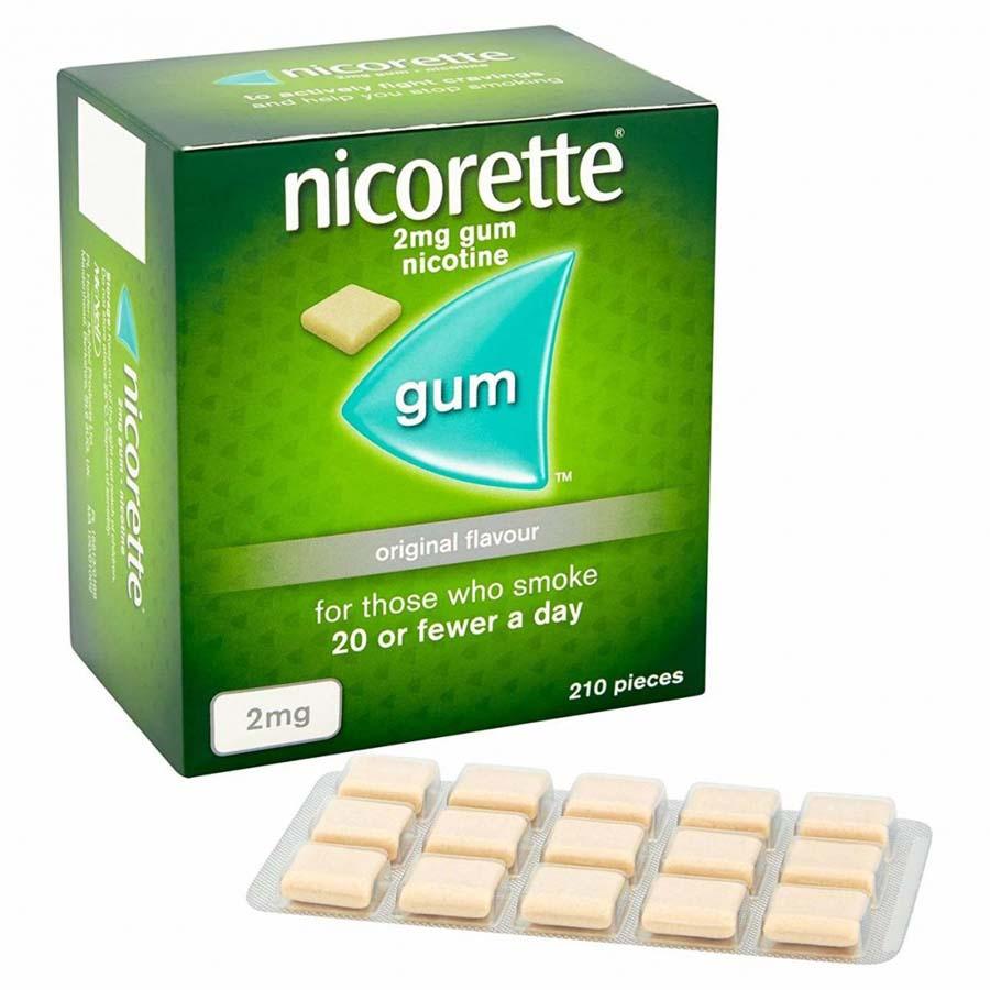 Nicorette 2mg Original Gum 210 Pieces 