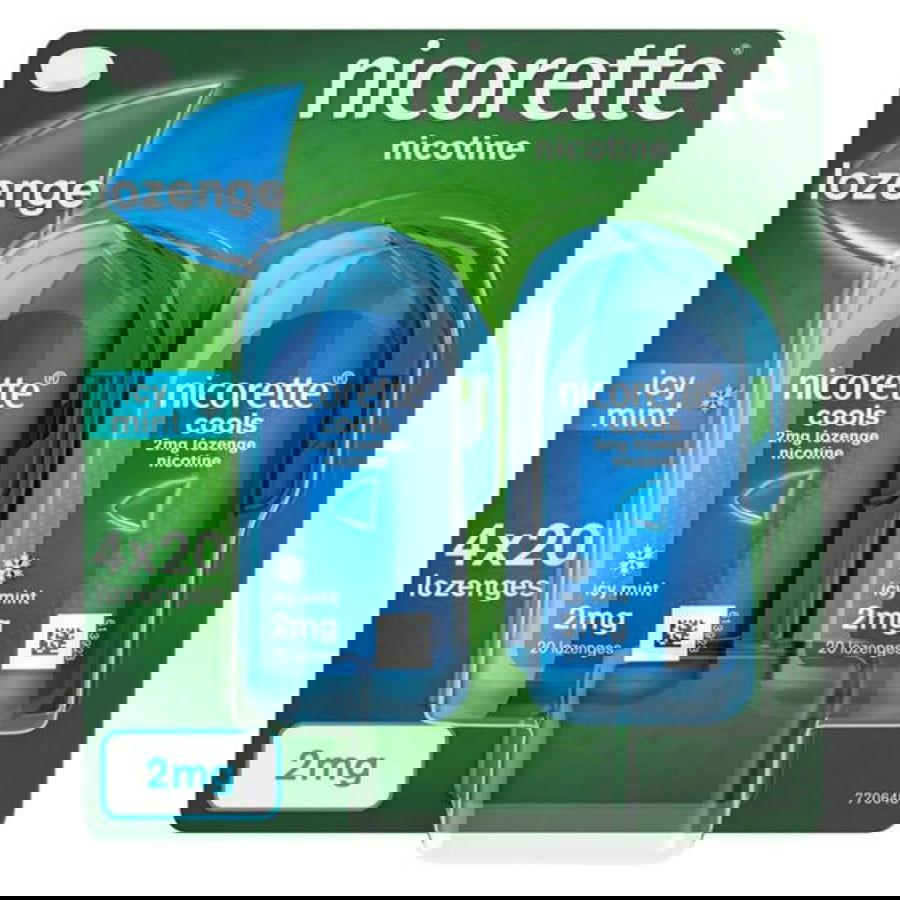 Nicorette Cools Lozenge 2mg 4 pack 