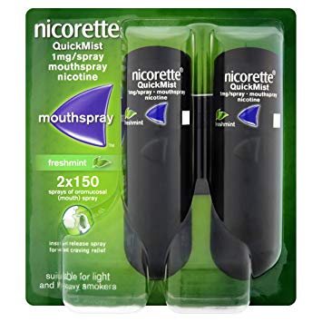 Nicorette Quickmist Double Pack 